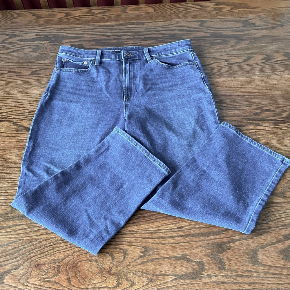 Talbots modern ankle jeans